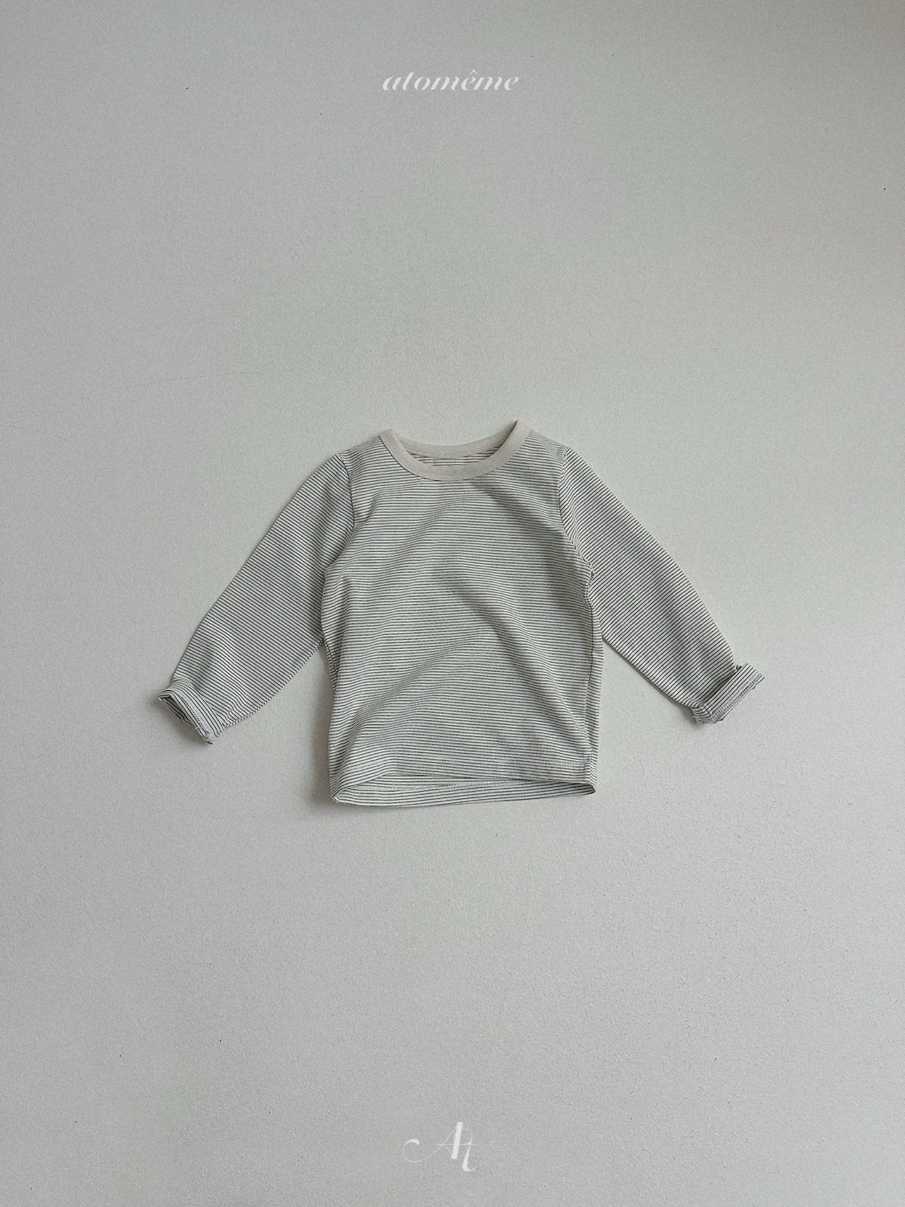 ［atomeme］Moen Stripe Tee
