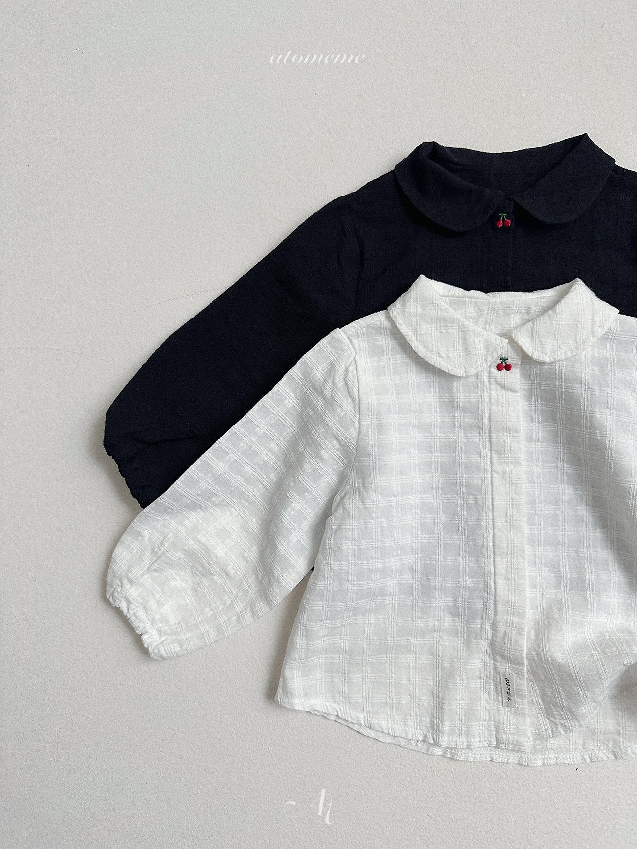 ［atomeme］Cherry Collar Blouse