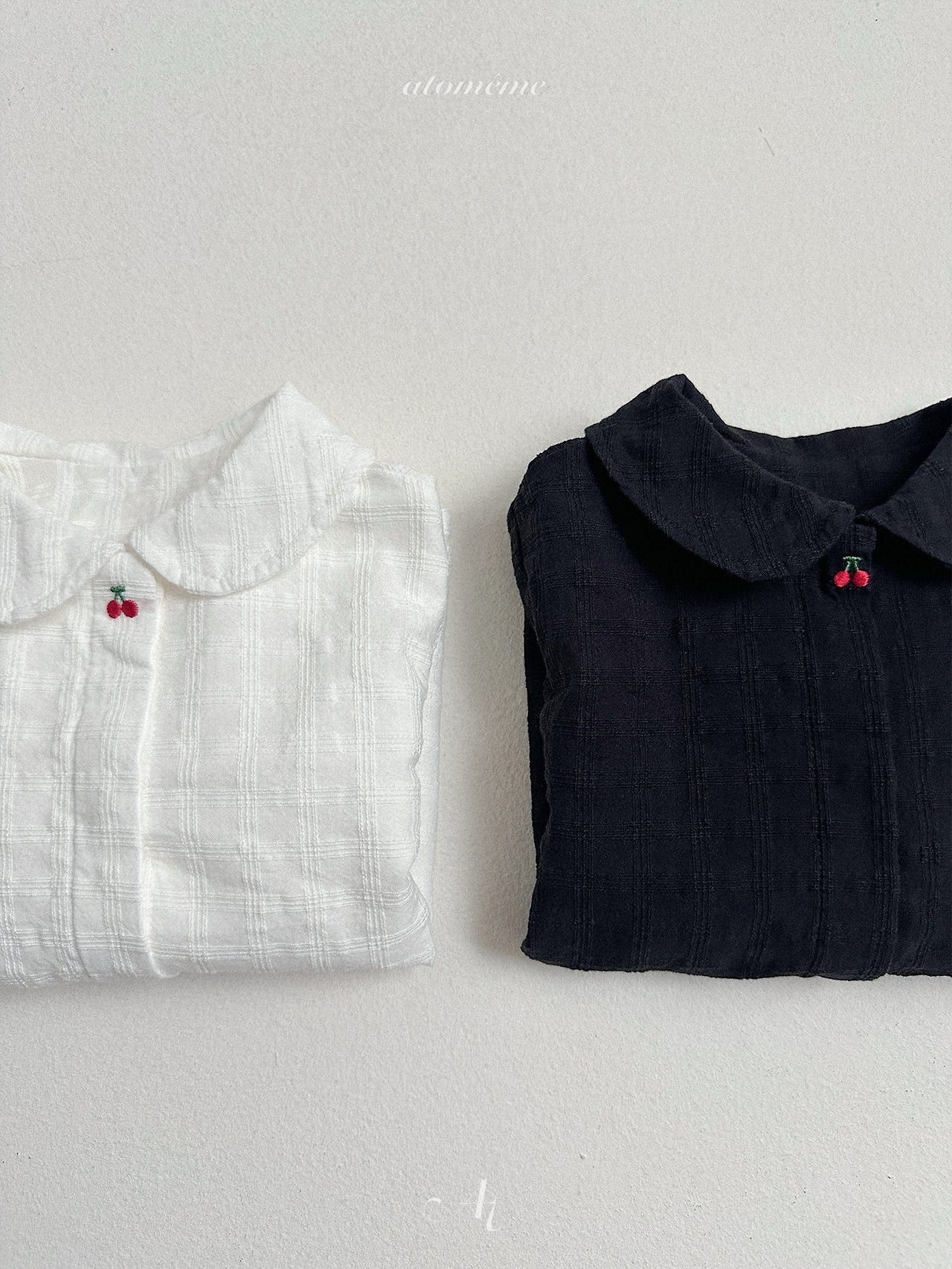 ［atomeme］Cherry Collar Blouse