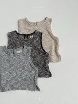 ［atomeme］Nut Wool Vest