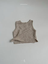 ［atomeme］Nut Wool Vest