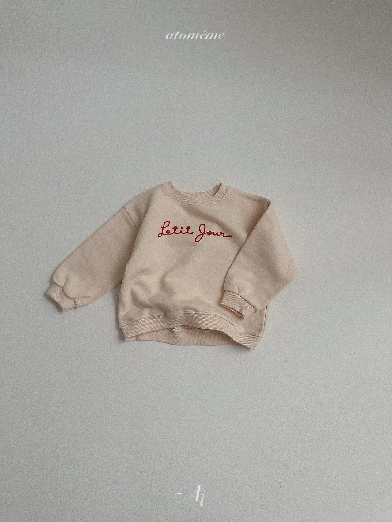［atomeme］Petit Jour Sweatshirt