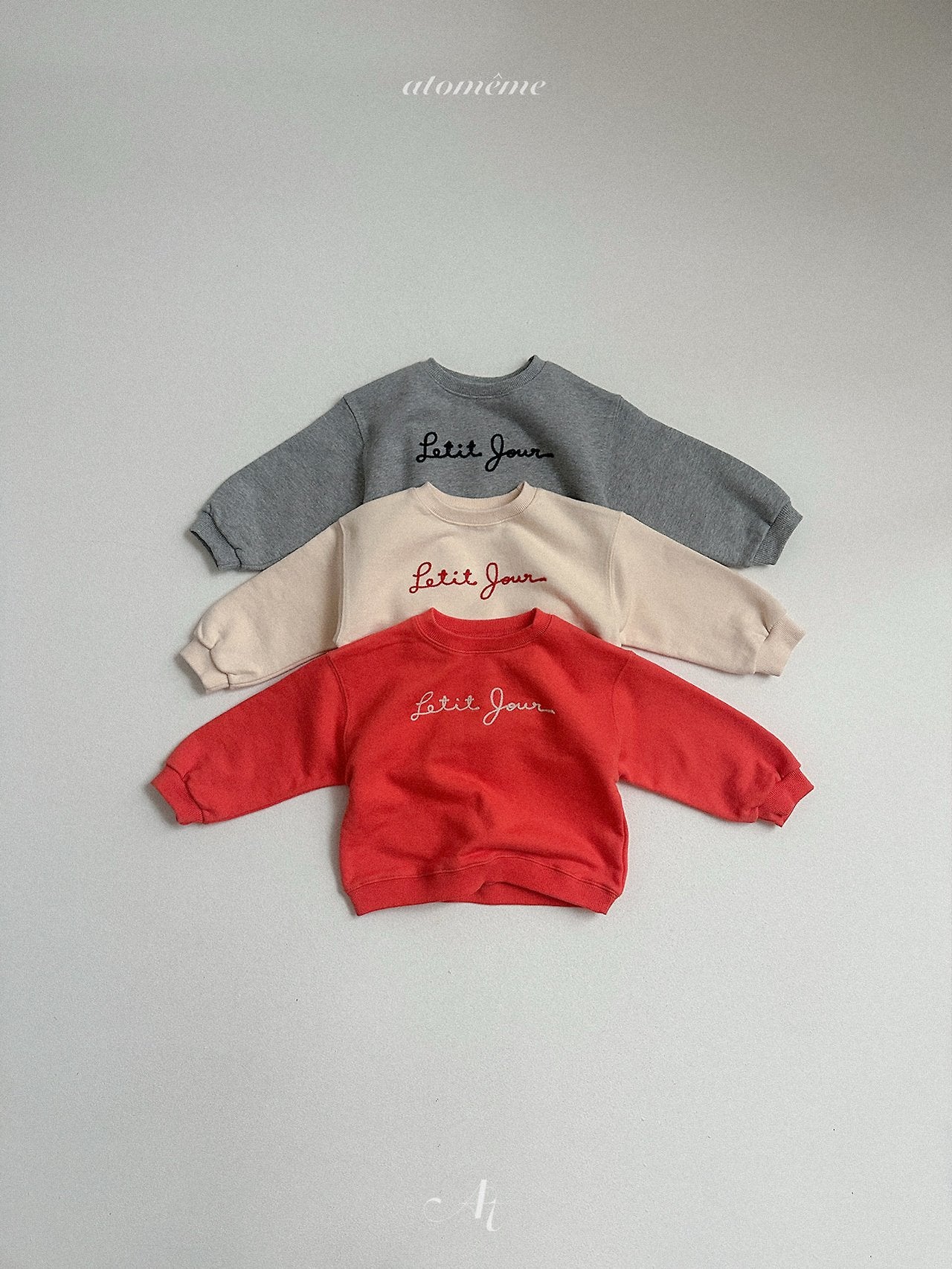 ［atomeme］Petit Jour Sweatshirt