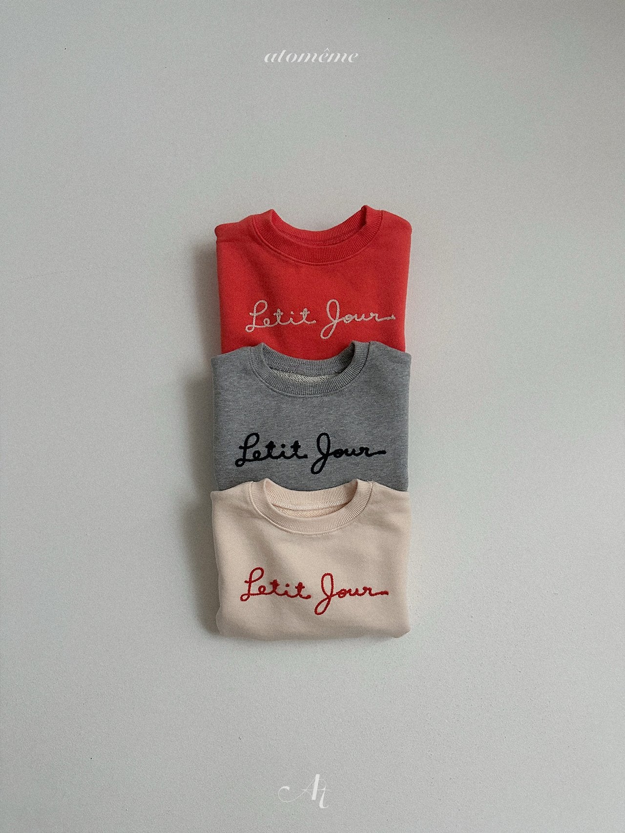 ［atomeme］Petit Jour Sweatshirt