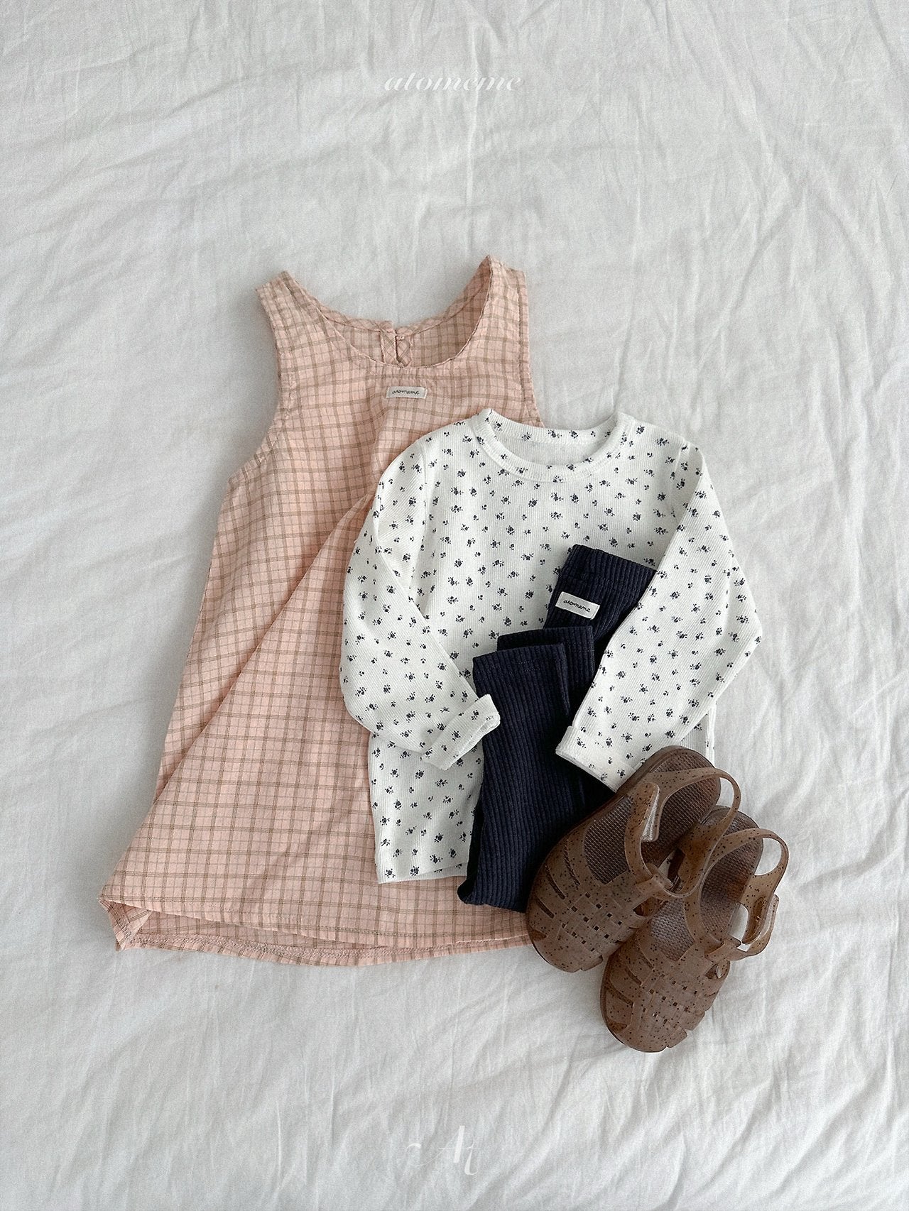 ［atomeme］Milky Rib Leggings