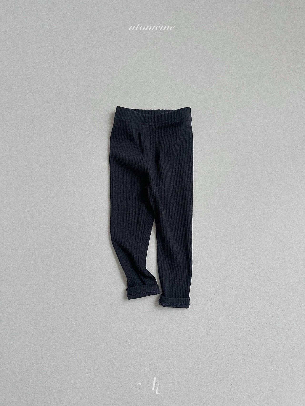 ［atomeme］Milky Rib Leggings