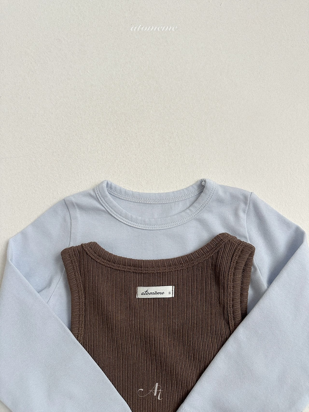 ［atomeme］Marais Layered Tee Set