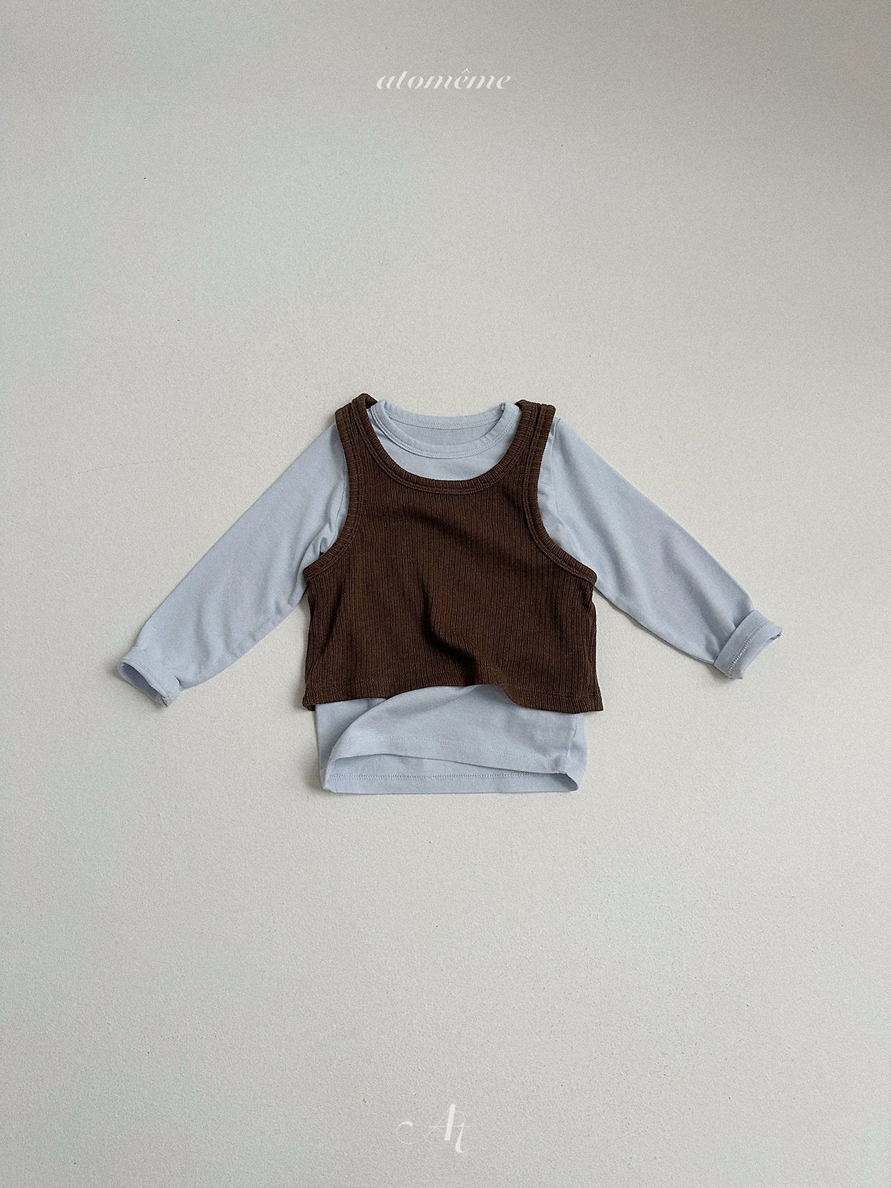 ［atomeme］Marais Layered Tee Set