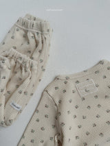 ［atomeme］Latte Waffle Pants