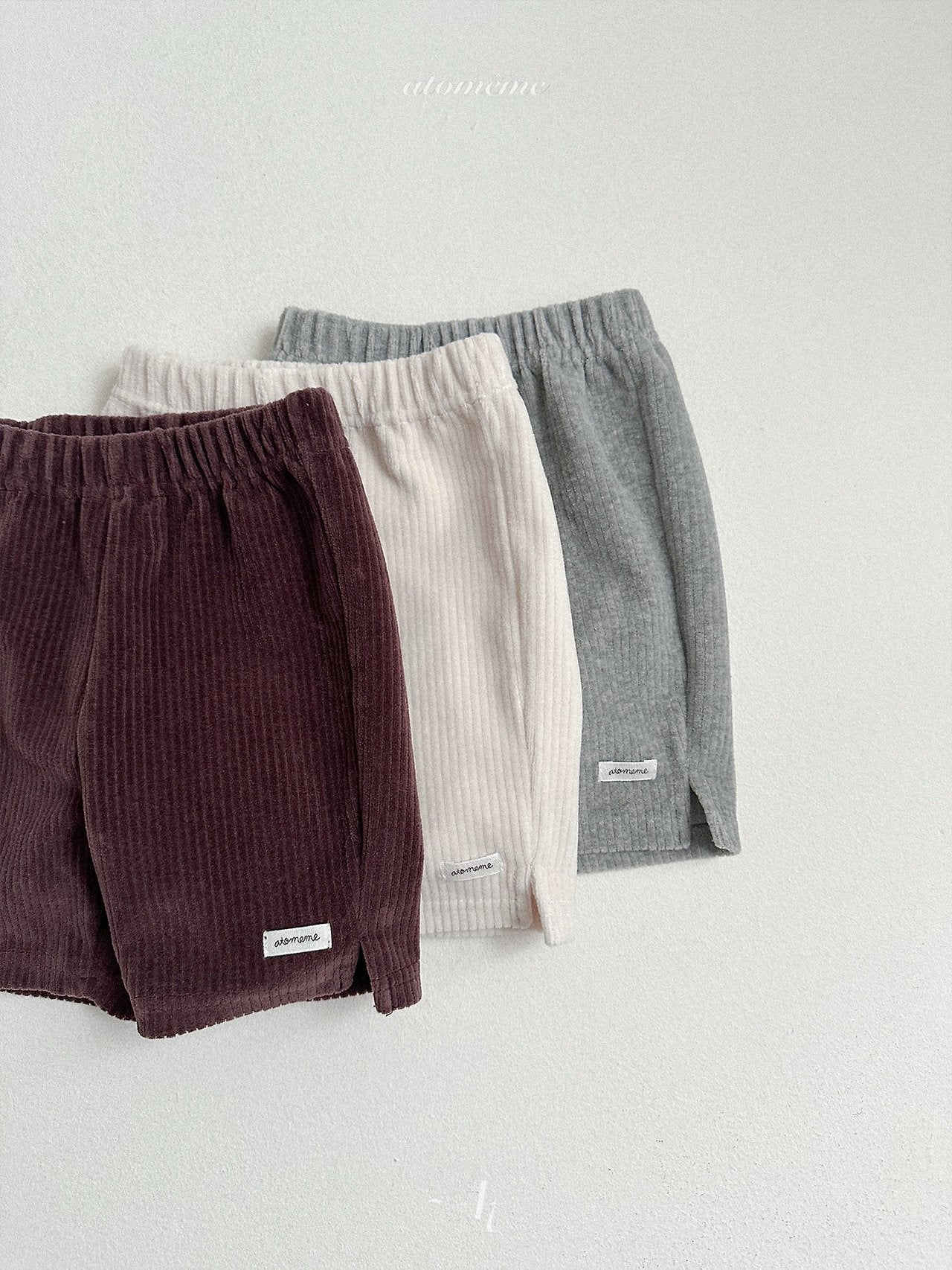 ［atomeme］Velour Pants