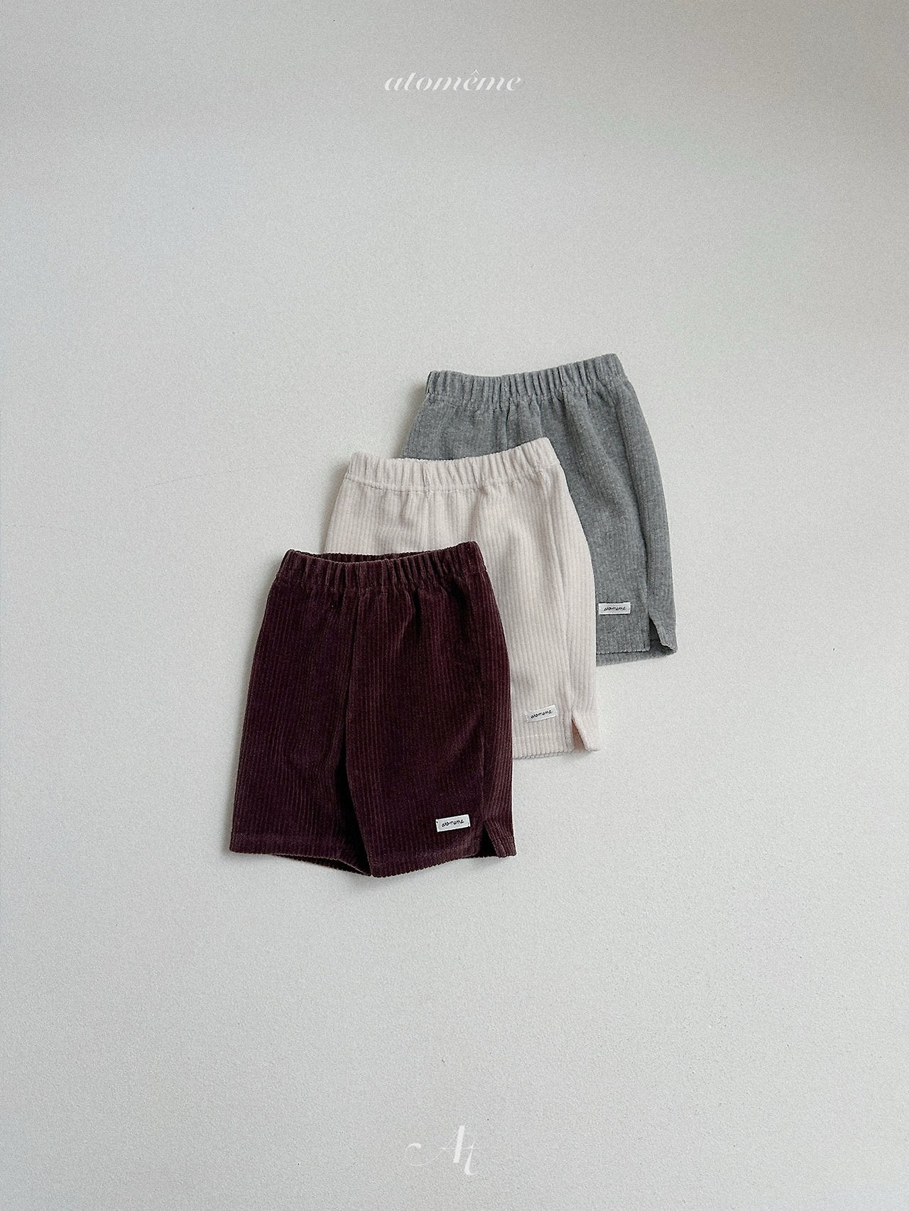 ［atomeme］Velour Pants