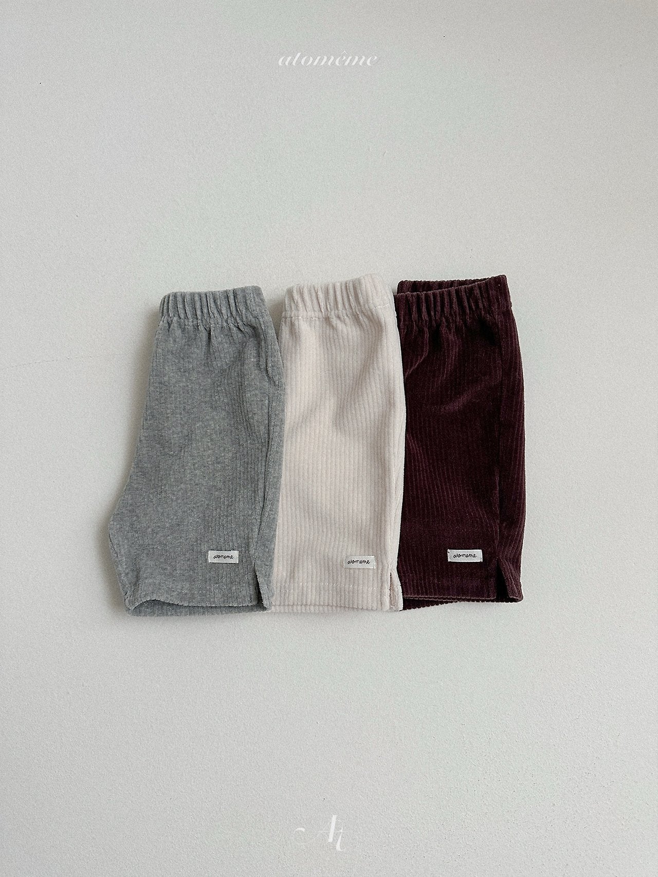 ［atomeme］Velour Pants