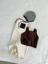 ［atomeme］Ecru Knit Bustier