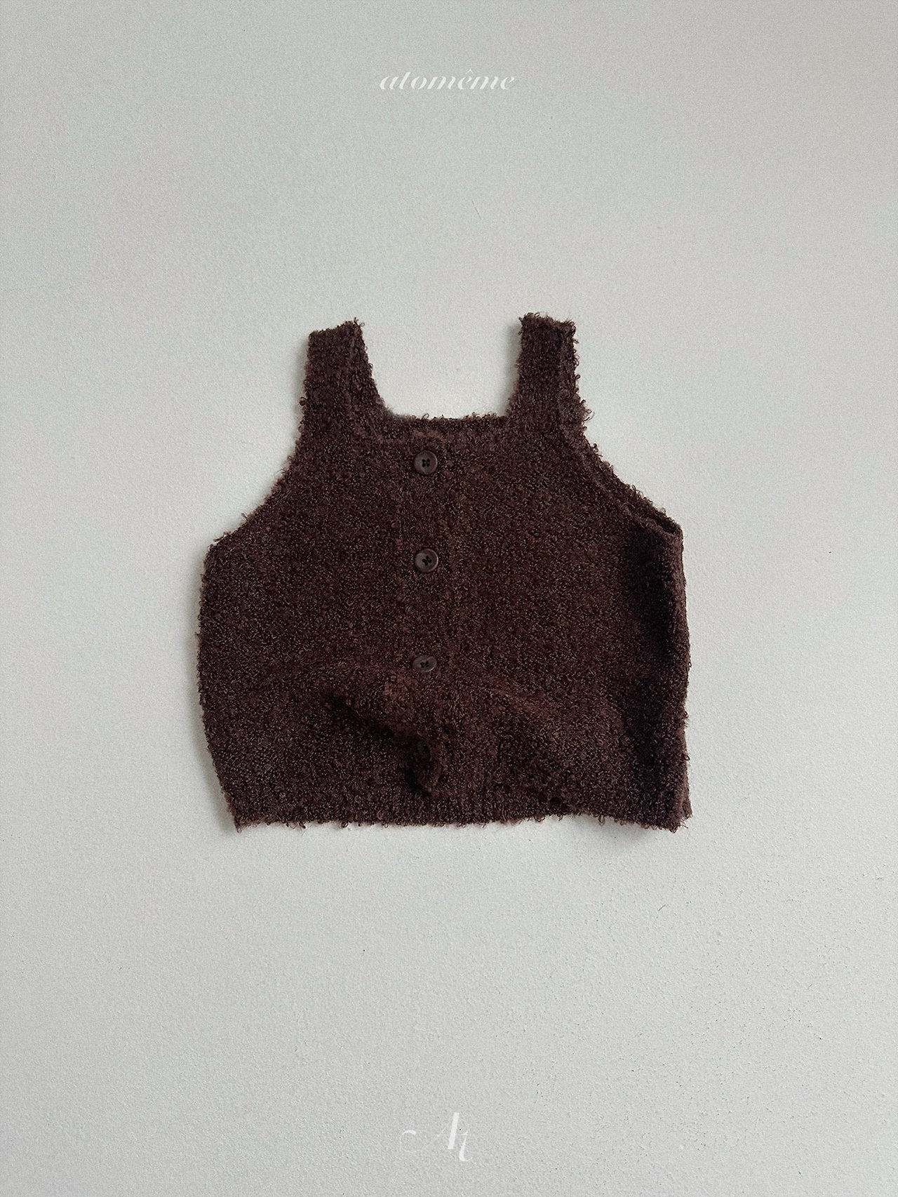 ［atomeme］Ecru Knit Bustier