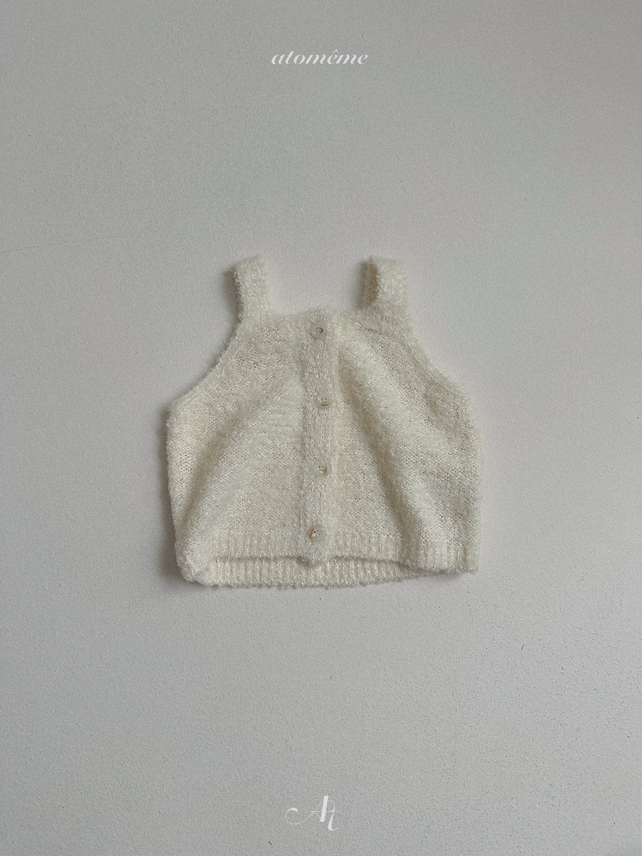 ［atomeme］Ecru Knit Bustier