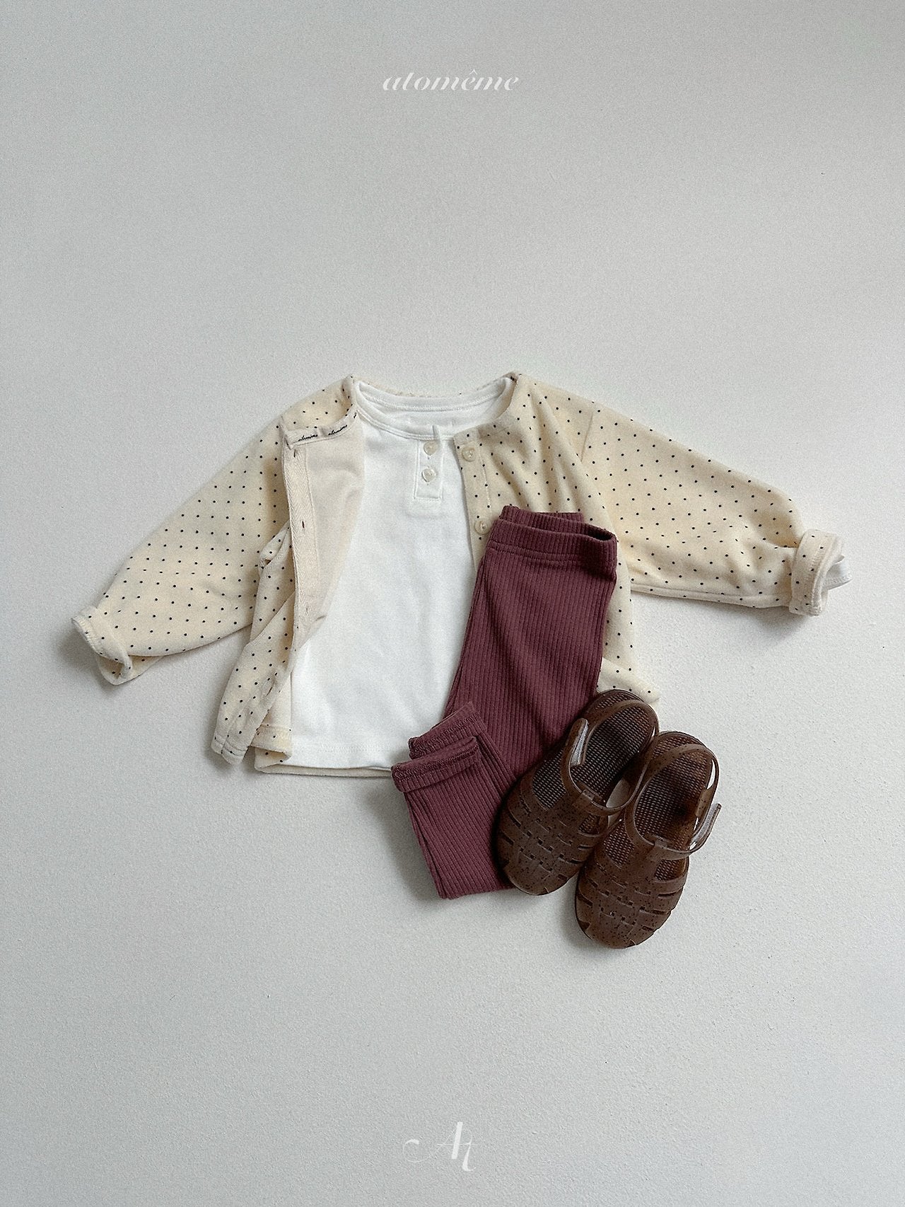 ［atomeme］Reve Dot Cardigan