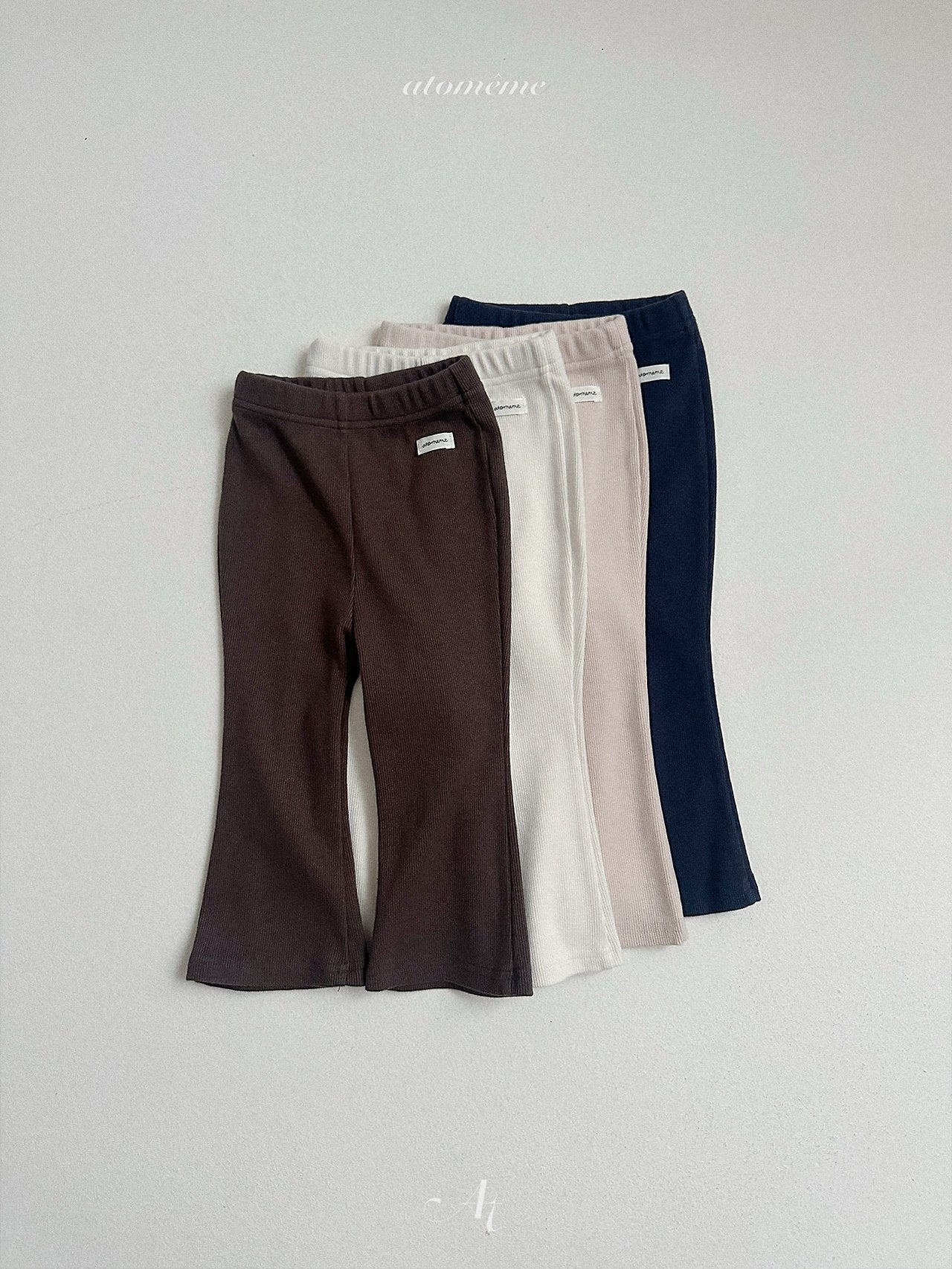 ［atomeme］Clay Bootcut Pants