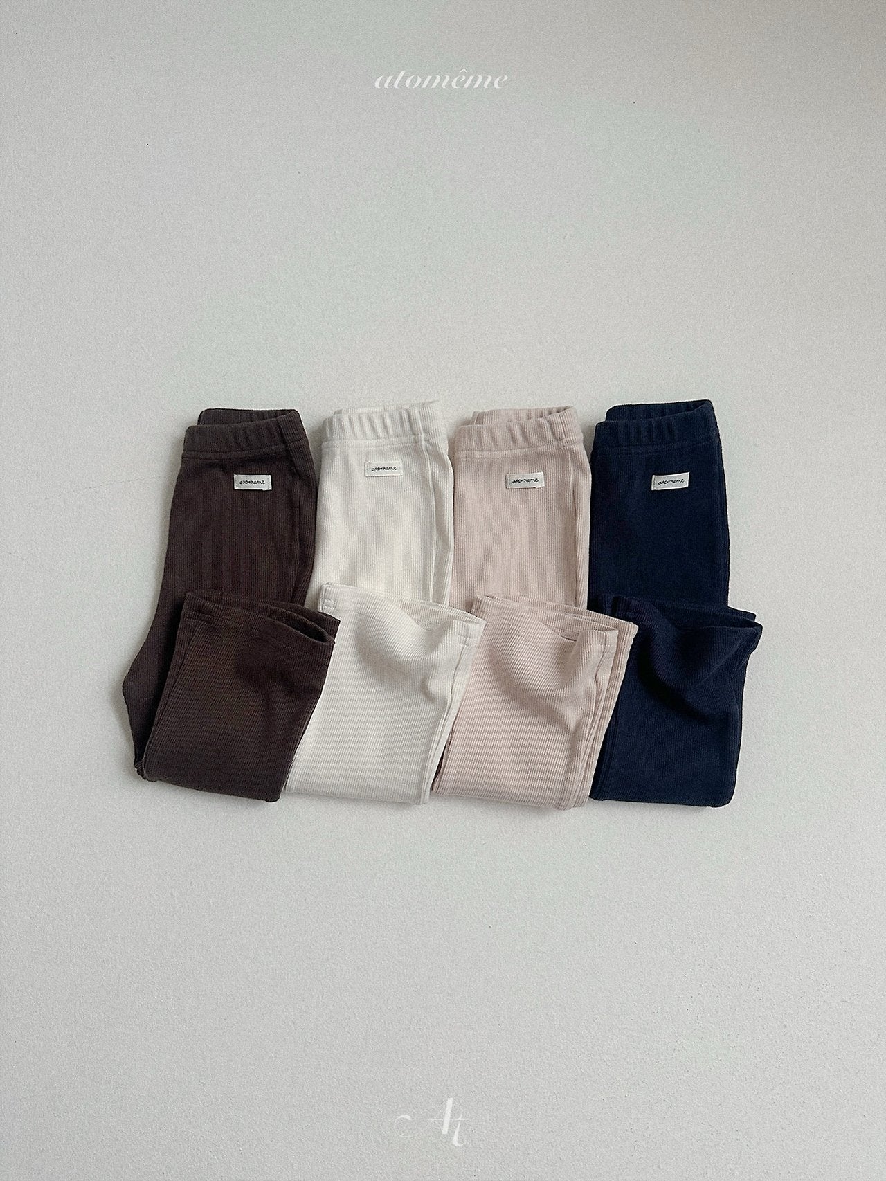 ［atomeme］Clay Bootcut Pants