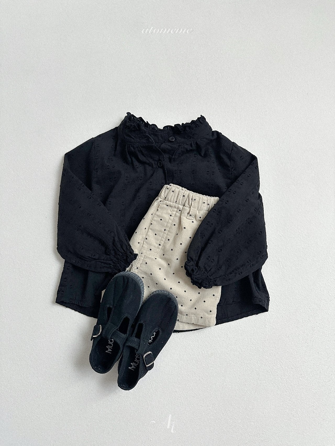 ［atomeme］Dot Corduroy Pants