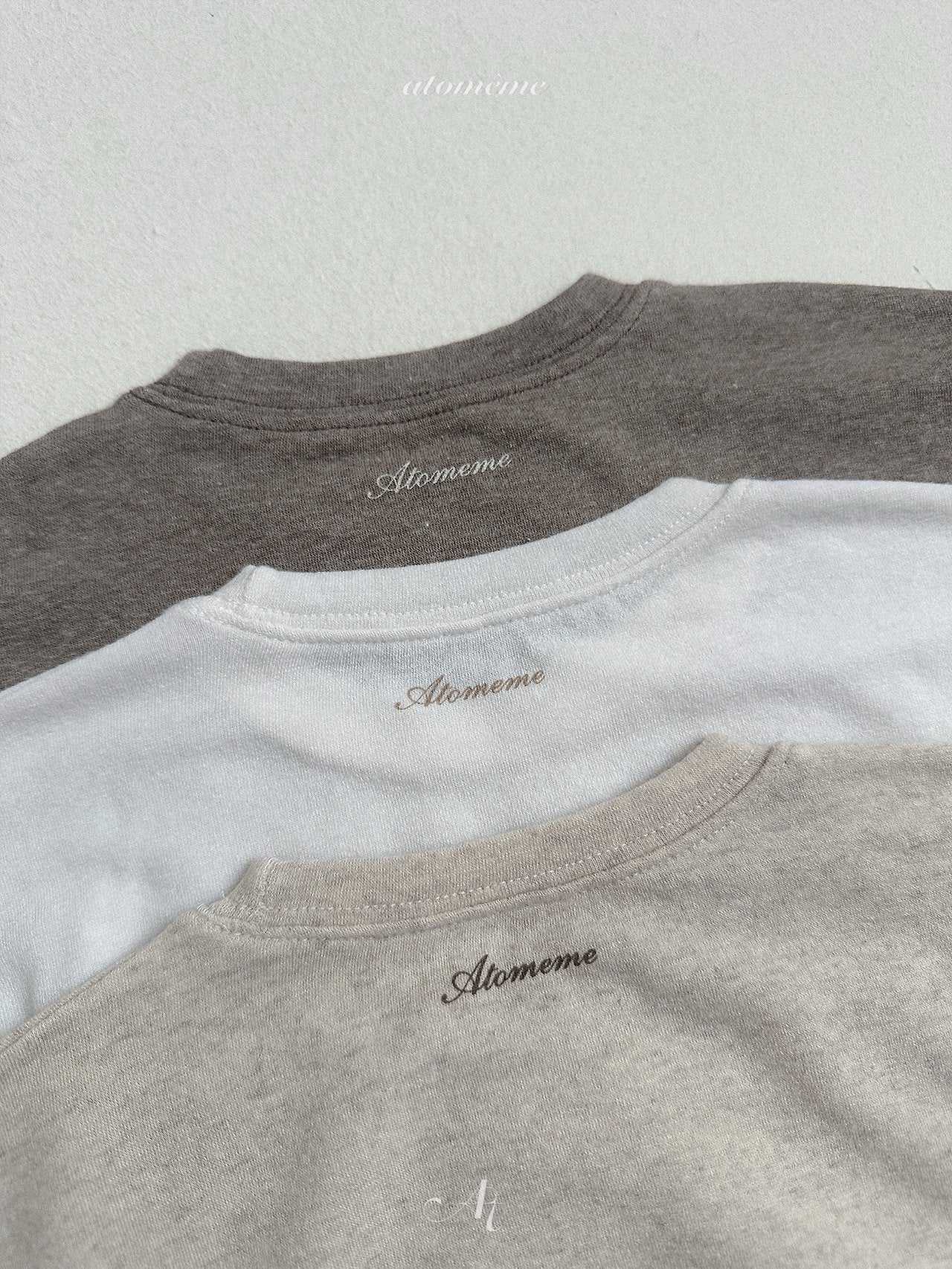 ［atomeme］Ove Sweatshirt