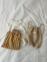 ［minirobe］Crochet Knit Bag