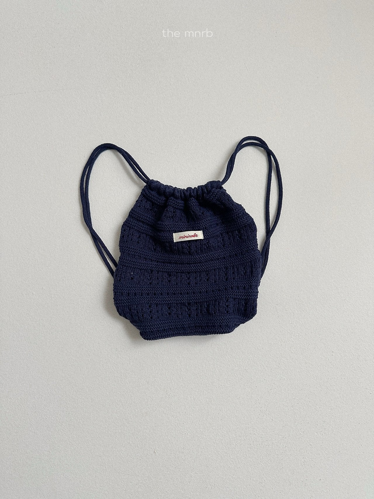 ［minirobe］Crochet Knit Bag