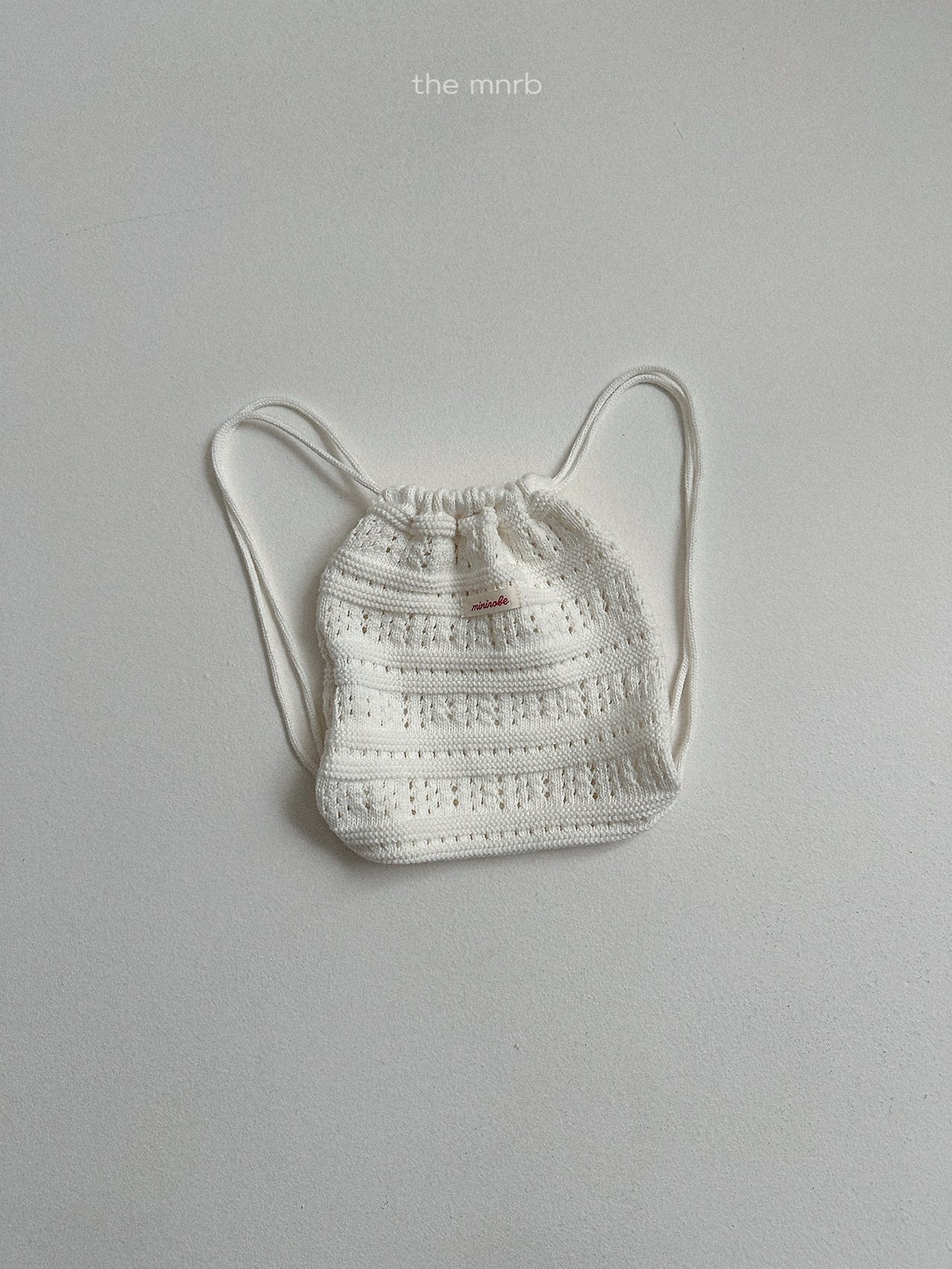 ［minirobe］Crochet Knit Bag