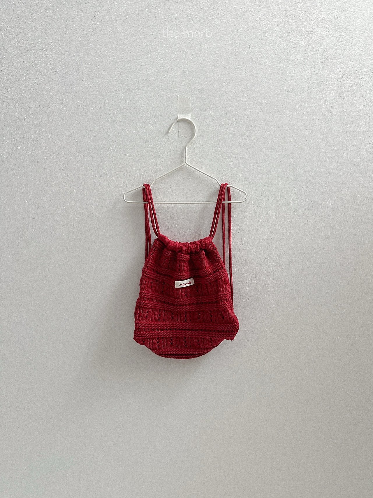 ［minirobe］Crochet Knit Bag