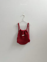 ［minirobe］Crochet Knit Bag