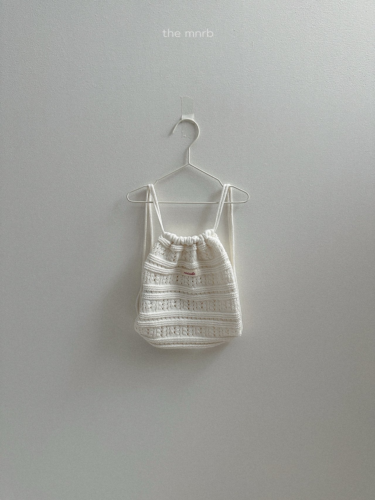 ［minirobe］Crochet Knit Bag