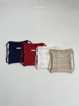 ［minirobe］Crochet Knit Bag