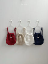 ［minirobe］Crochet Knit Bag