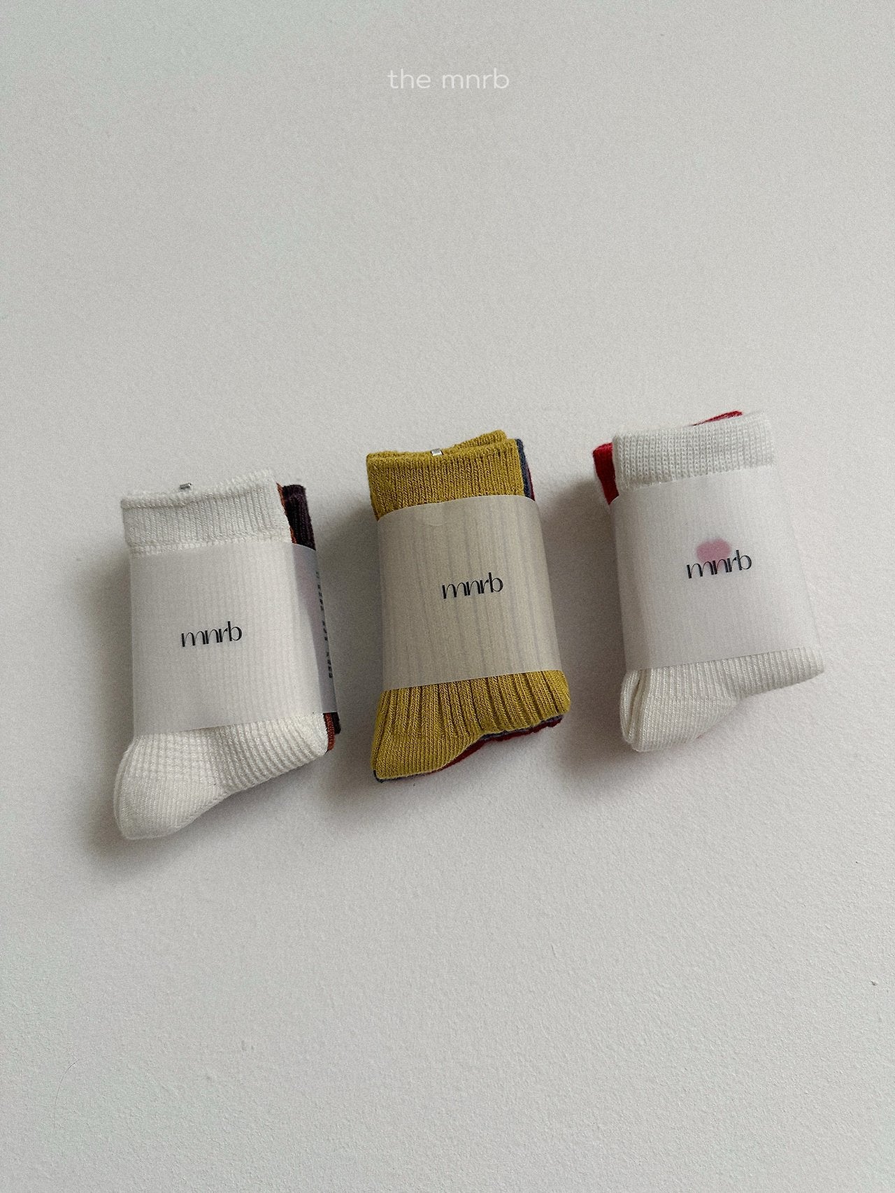 ［minirobe］Basic Waffle Socks