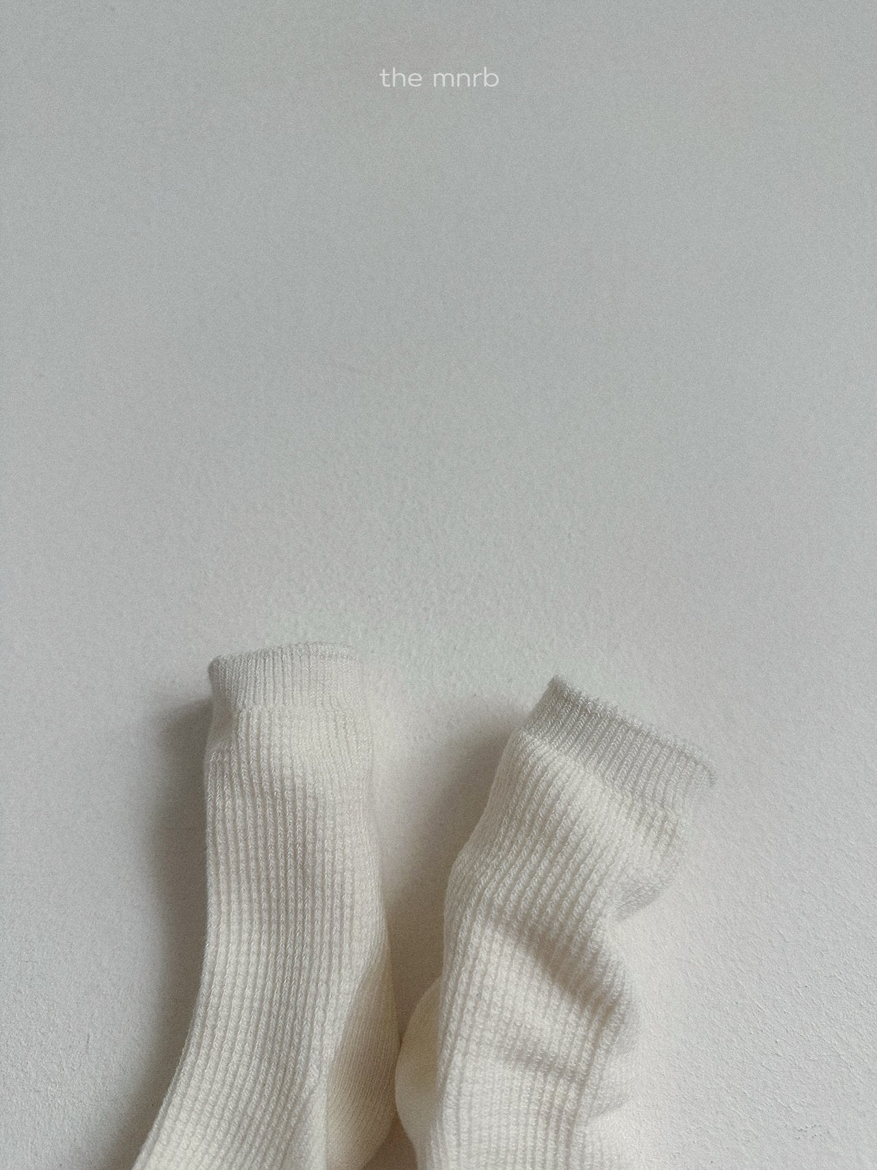 ［minirobe］Basic Waffle Socks