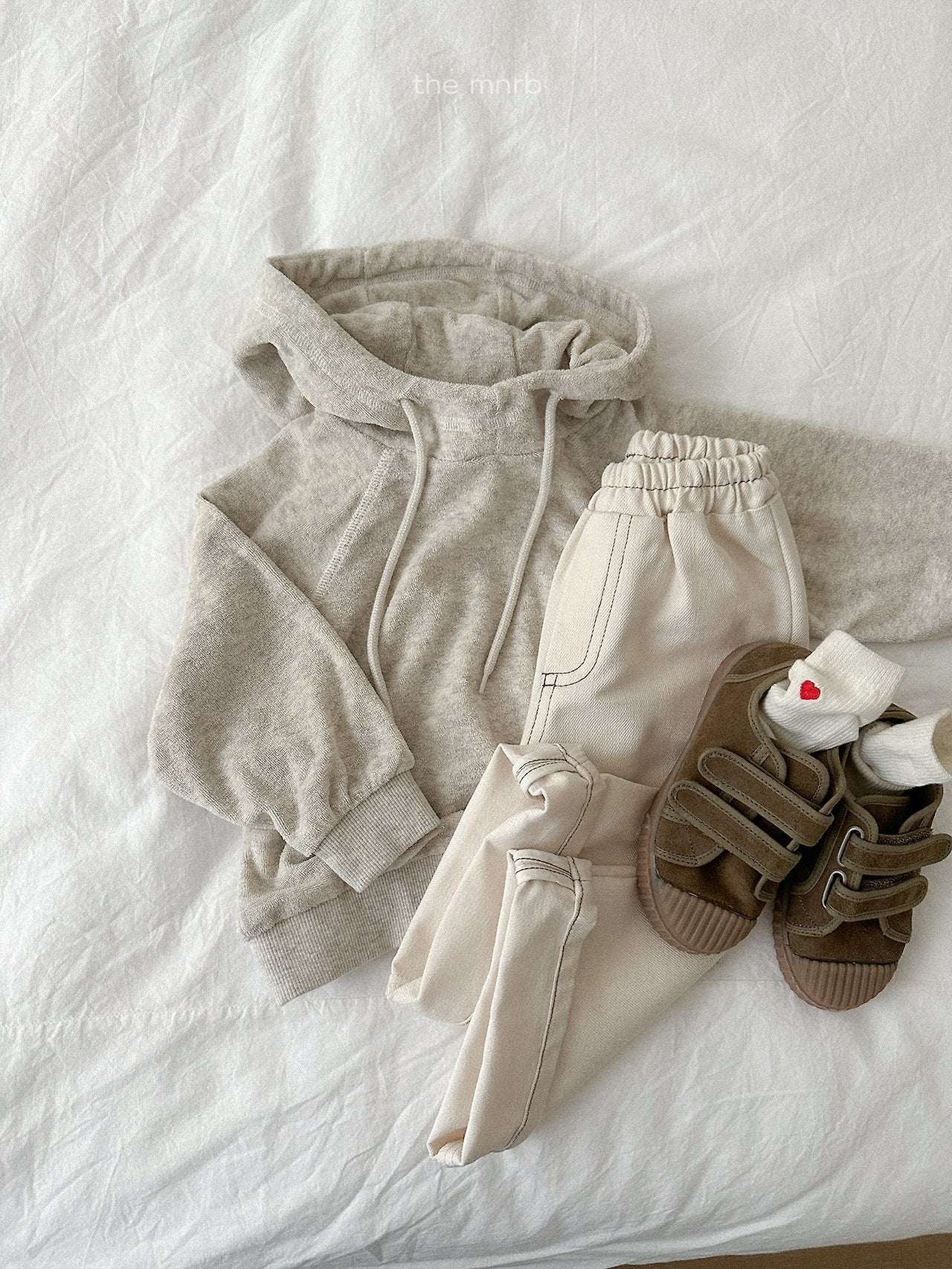 ［minirobe］Heart Logo Socks Set