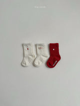 ［minirobe］Heart Logo Socks Set