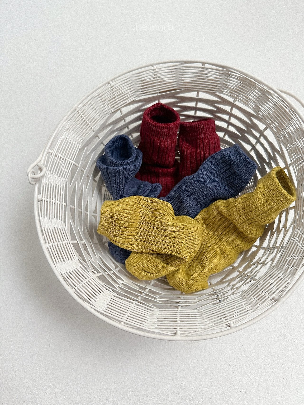 ［minirobe］Cotton Rib Socks Set