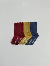 ［minirobe］Cotton Rib Socks Set
