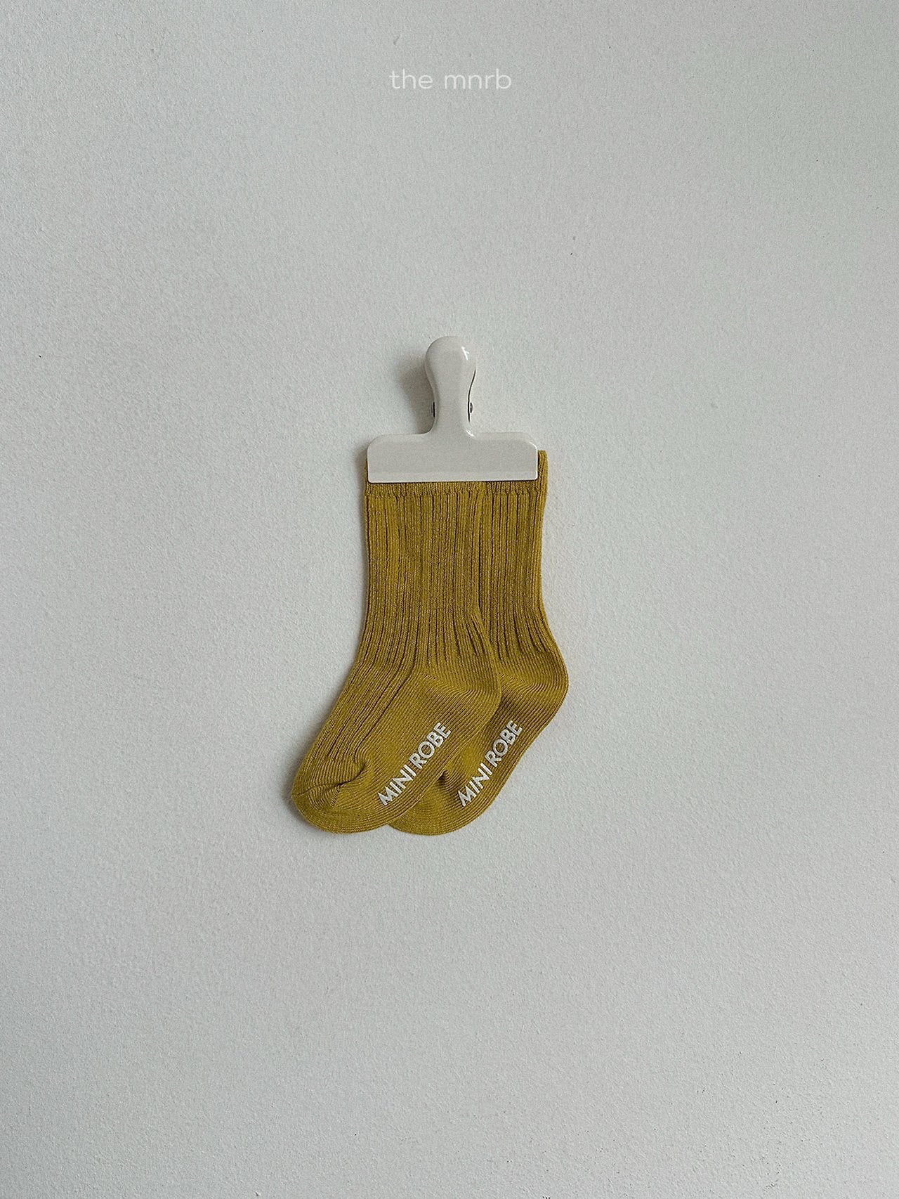 ［minirobe］Cotton Rib Socks Set