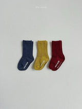 ［minirobe］Cotton Rib Socks Set