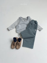 ［minirobe］Edie Striped Tee