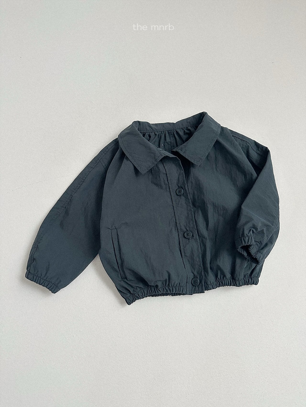 ［minirobe］Ruffle Short Trench