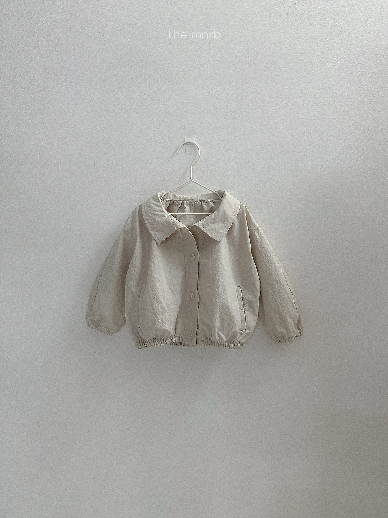 ［minirobe］Ruffle Short Trench