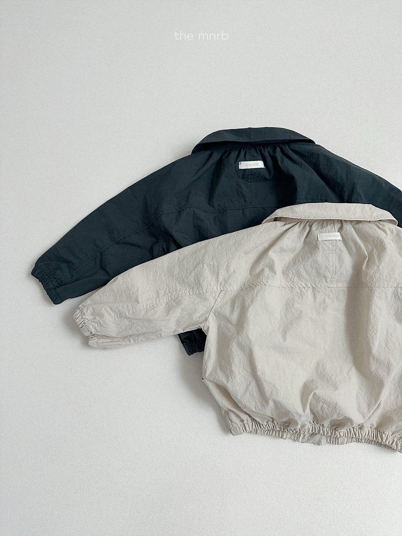 ［minirobe］Ruffle Short Trench