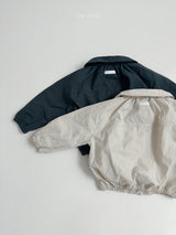 ［minirobe］Ruffle Short Trench