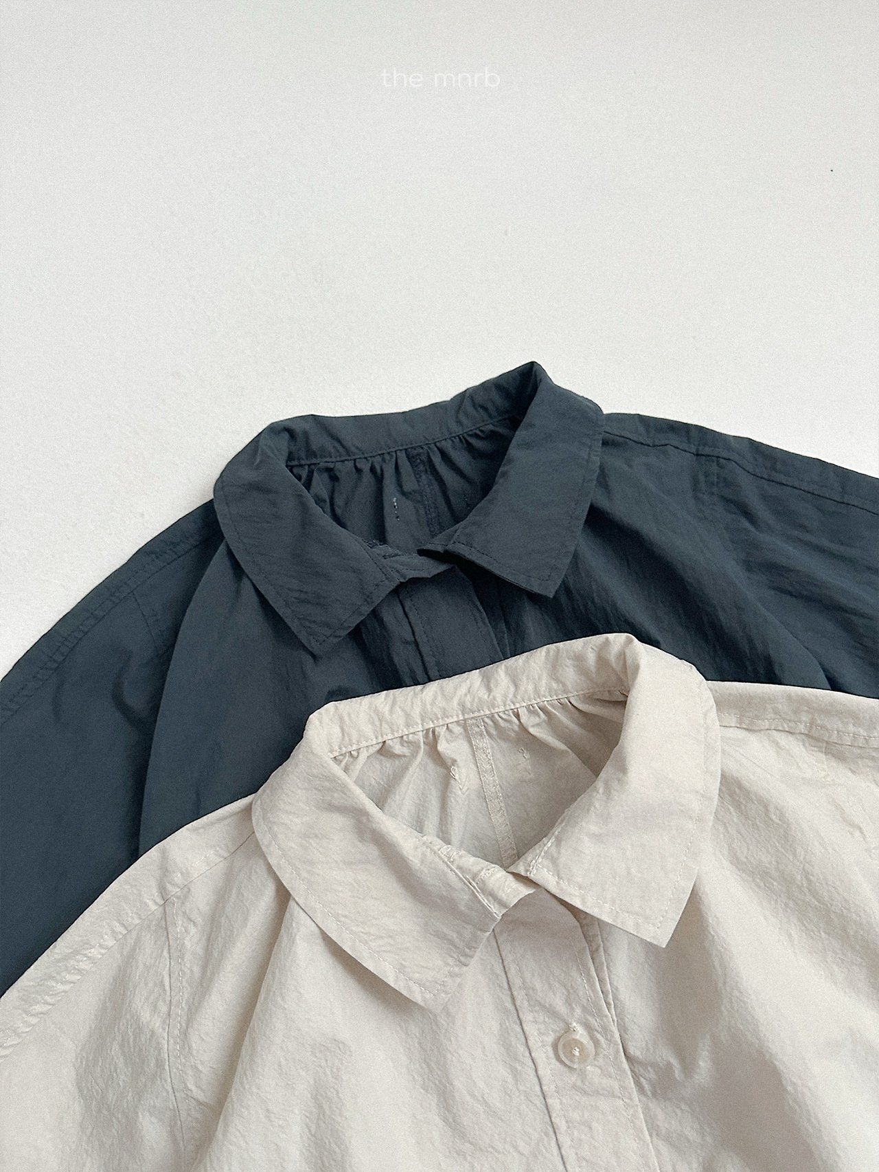 ［minirobe］Ruffle Short Trench