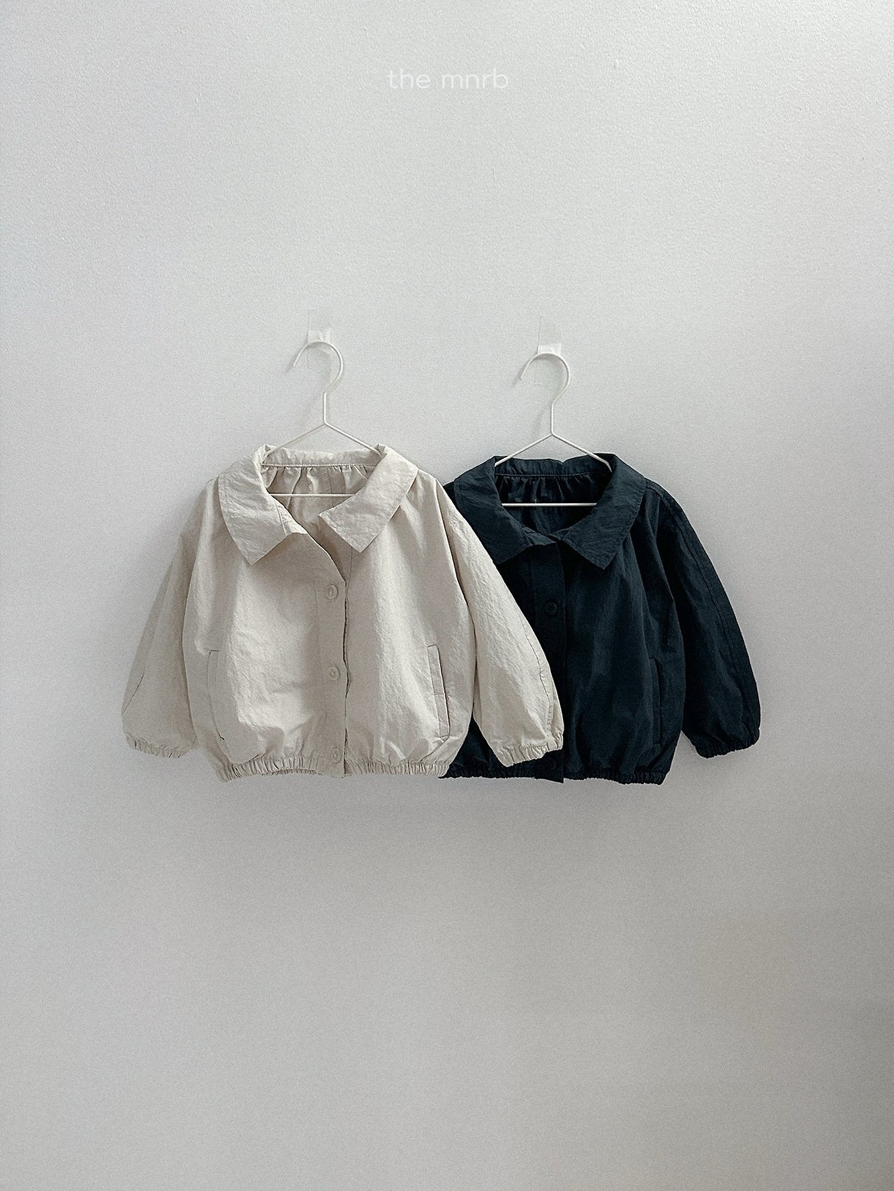 ［minirobe］Ruffle Short Trench