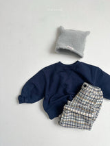［minirobe］Adele Check Pants