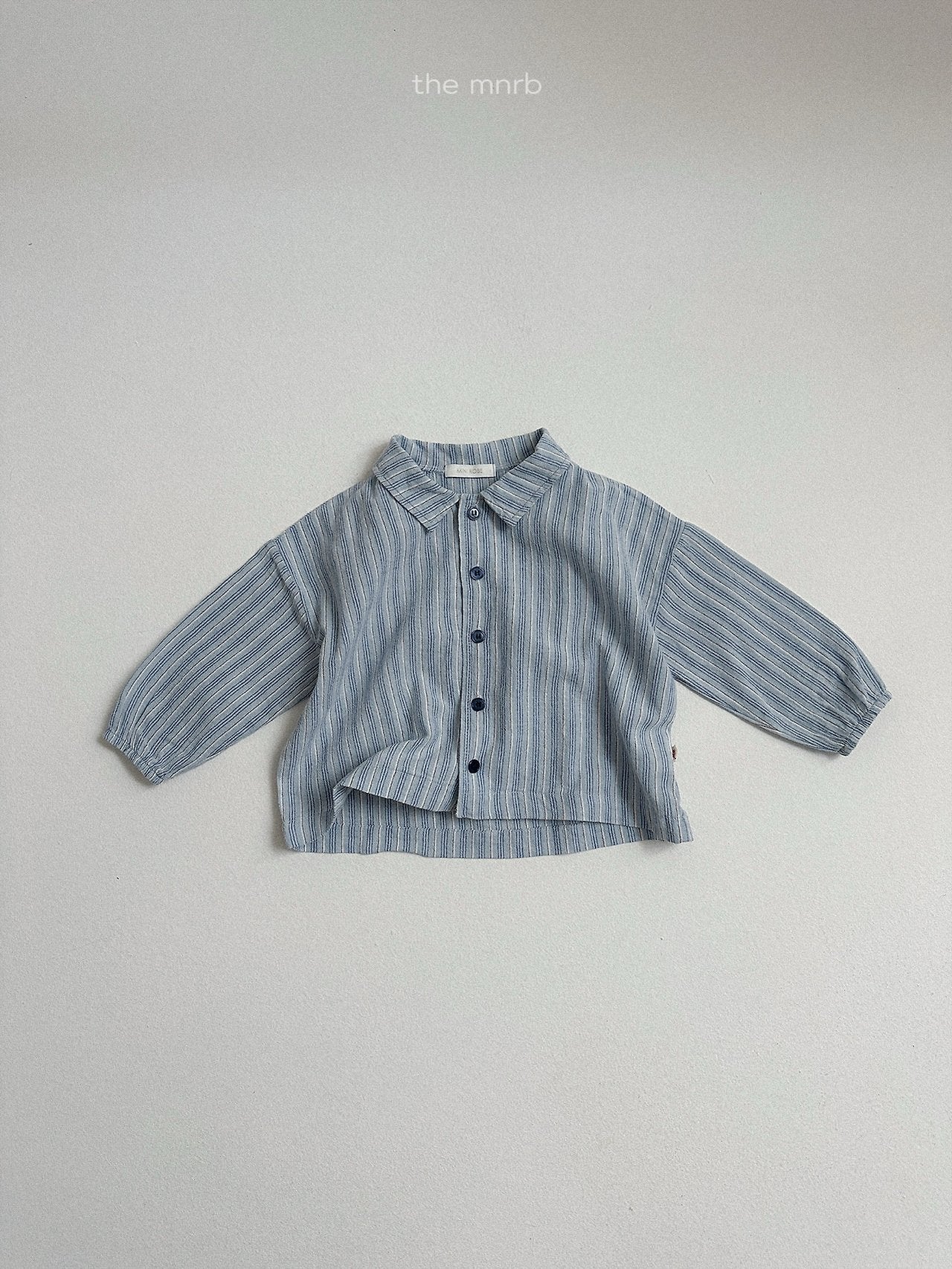 ［minirobe］Woody Stripe Shirt