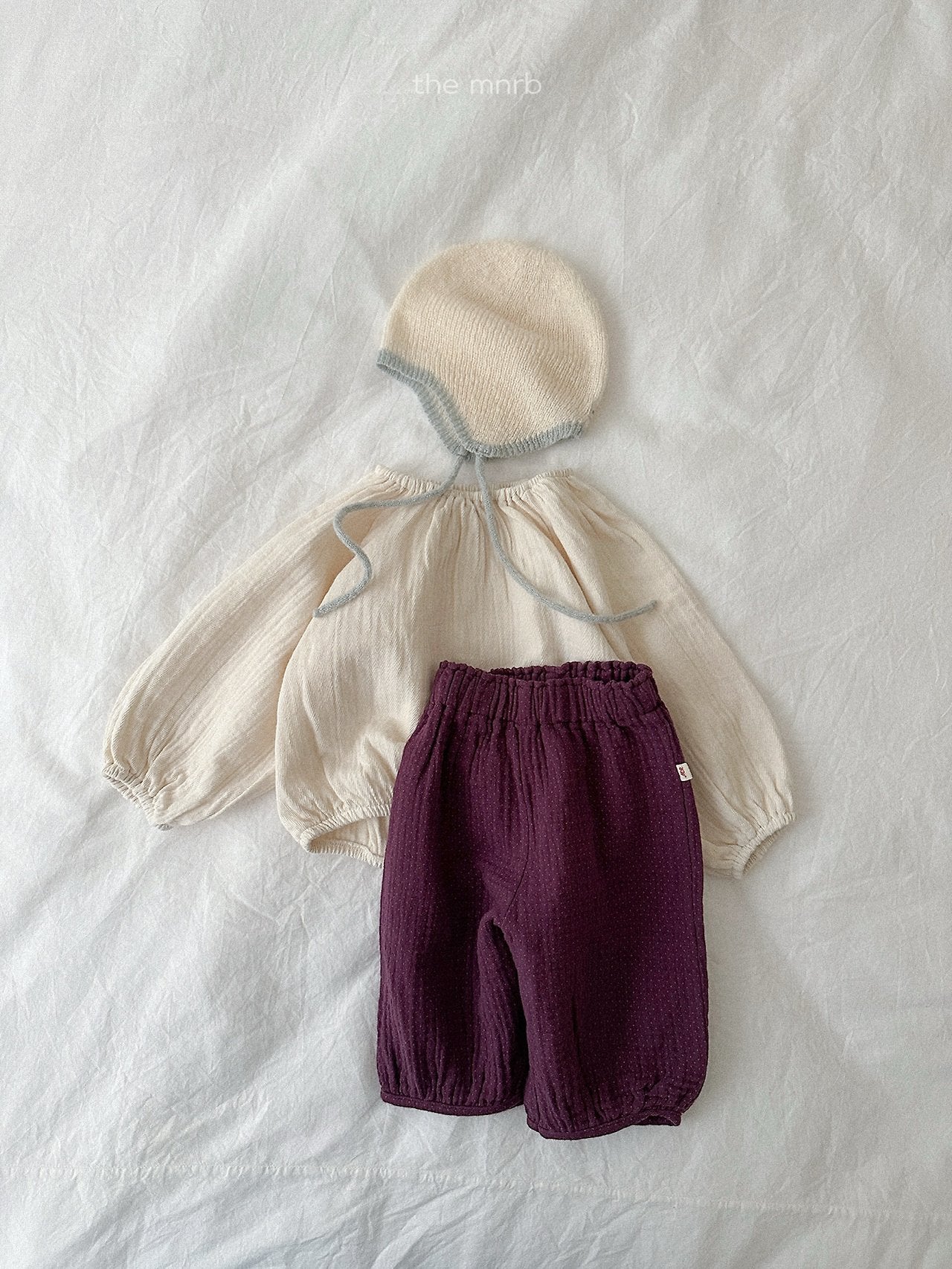 ［minirobe］Balloon Blouse